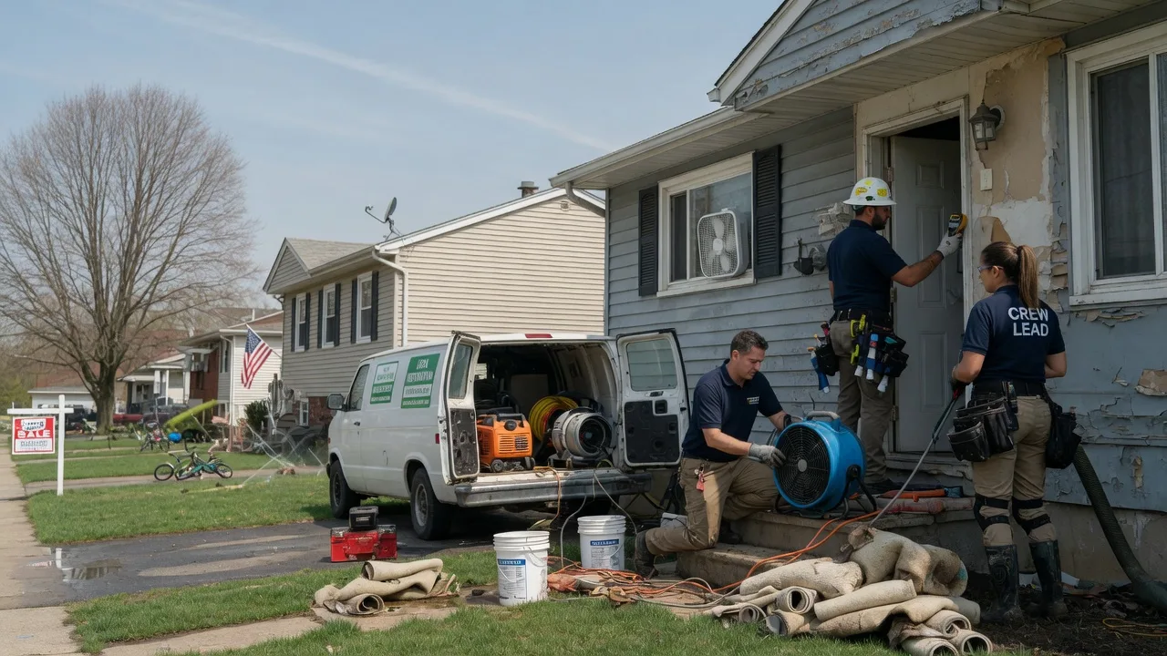Flood Cleanup in Hickory Corners, MI near me